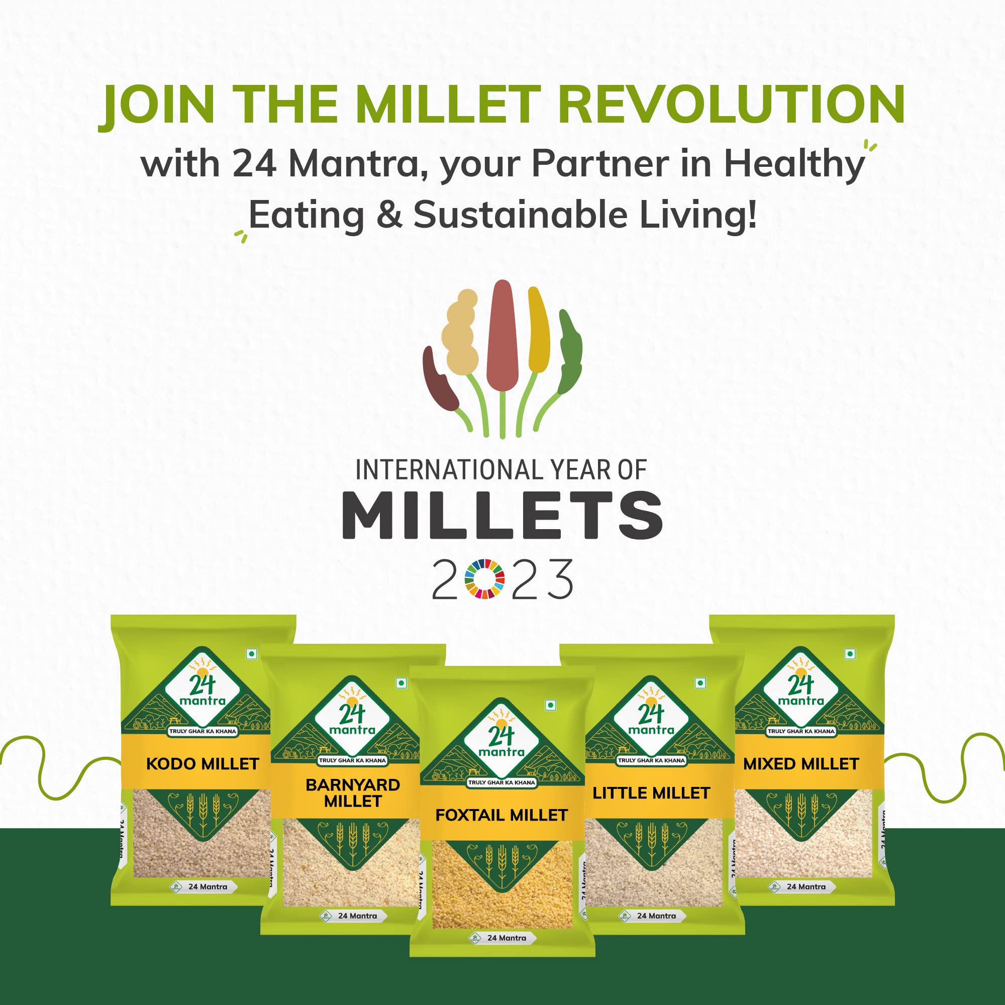 24 Mantra Organic Products Parboiled Kodo Millet, Ancient Grains, 500 grams – view 4