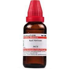 Two bottles of Kali Nitricum 30CH liquid by Dr. Willmar Schwabe