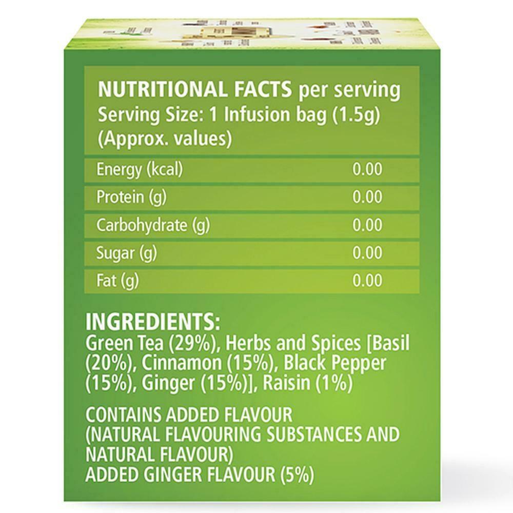 Dabur Vedic Suraksha Green Tea Bags 1.5 G (10 Pcs) – view 4