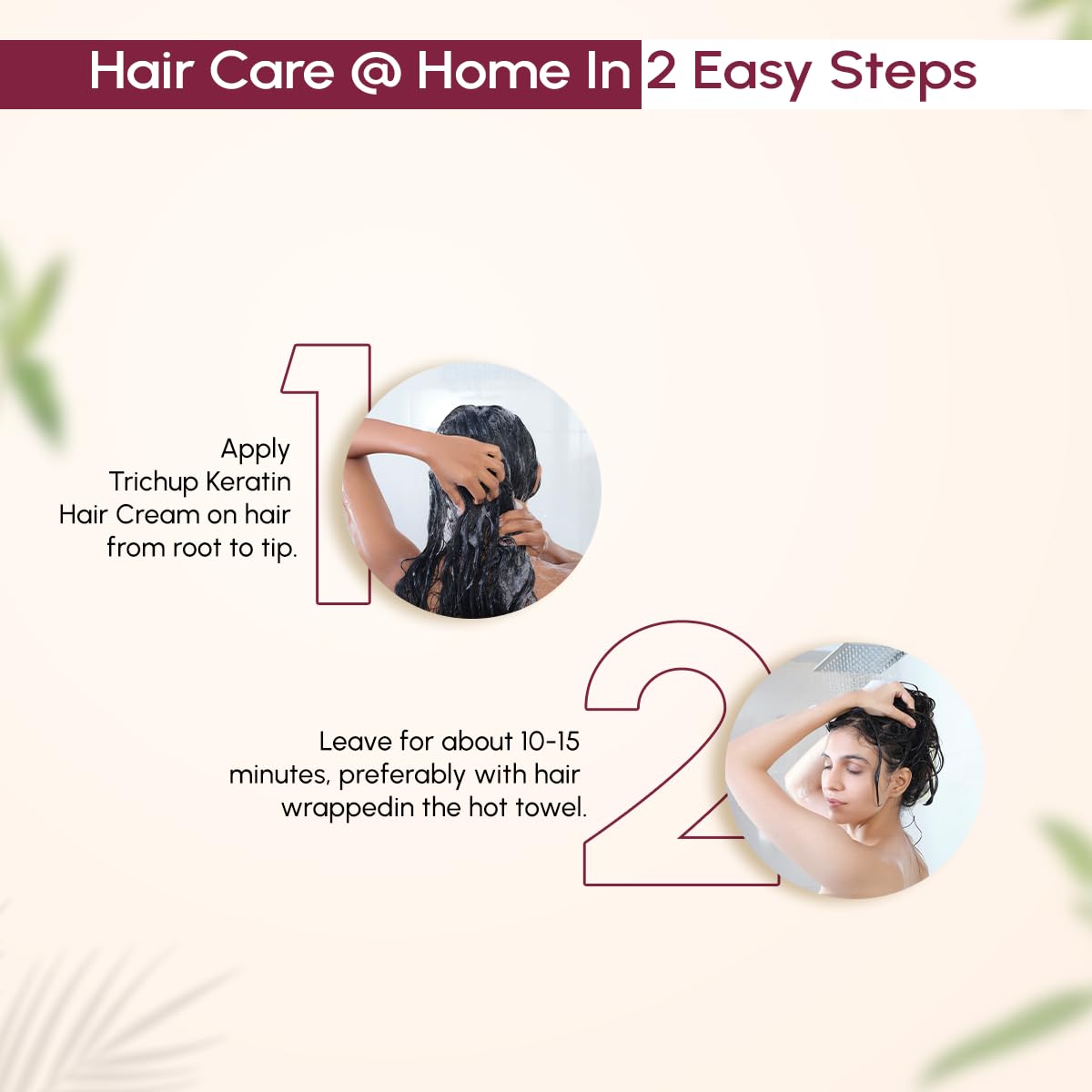 Trichup Keratin Hair Cream, 200ml For Dry Hair, 1 Count – view 5