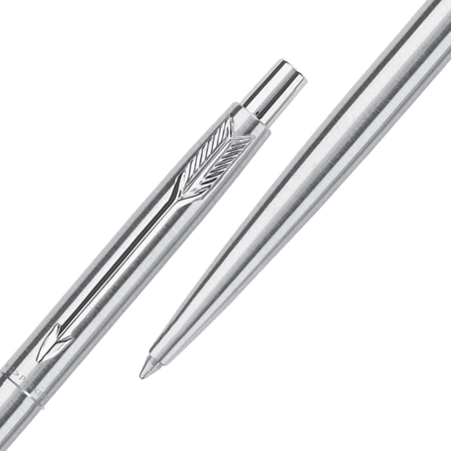 Parker Classic Stainless Steel Chrome Trim Ball Pen – view 4