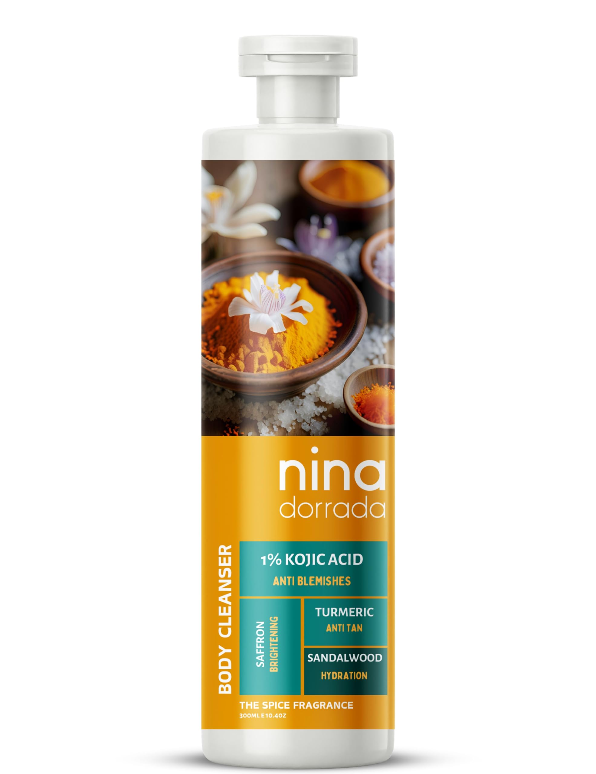 De-Tan Himalayan salt body scrub in red jar packaging