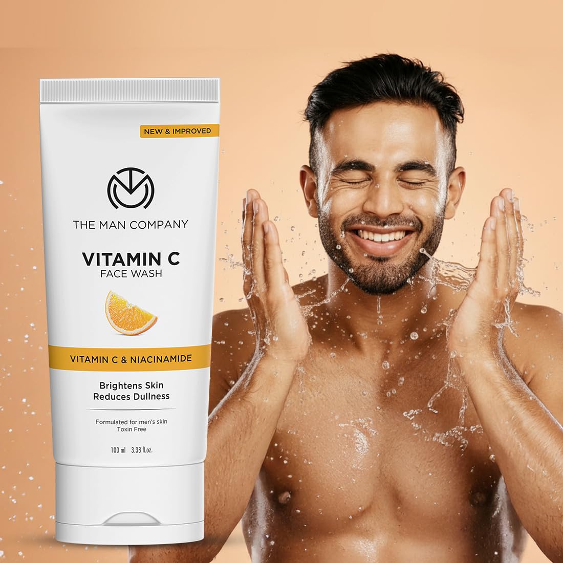 The Man Company Vitamin C Gel Face Wash For Man - Stable Vitamin C & Niacinamide Face Wash – view 2