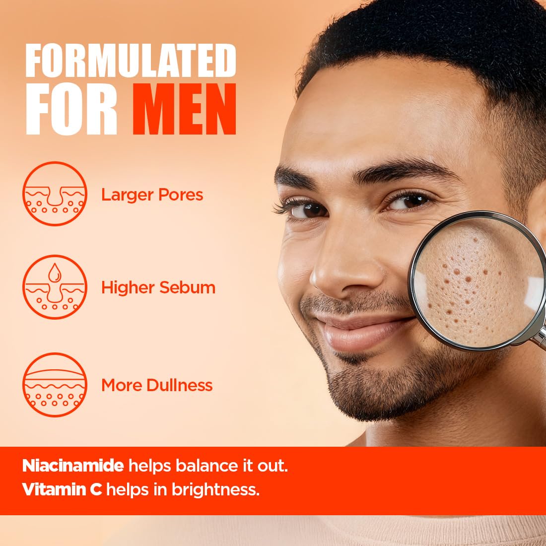 The Man Company Vitamin C Gel Face Wash For Man - Stable Vitamin C & Niacinamide Face Wash – view 5