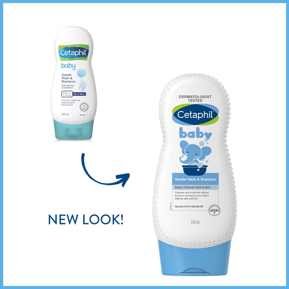 CETAPHIL Baby Daily Lotion (400ml) And Cetaphil Baby Gentle Wash And Shampoo (230ml) Combo – view 4