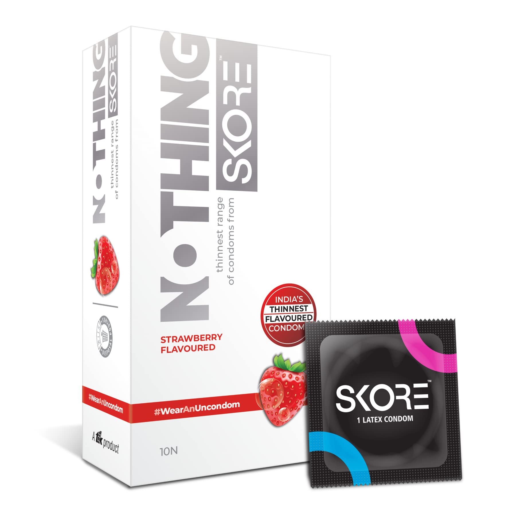 Skore Nothing Thinnest Pleasure Condoms – view 3