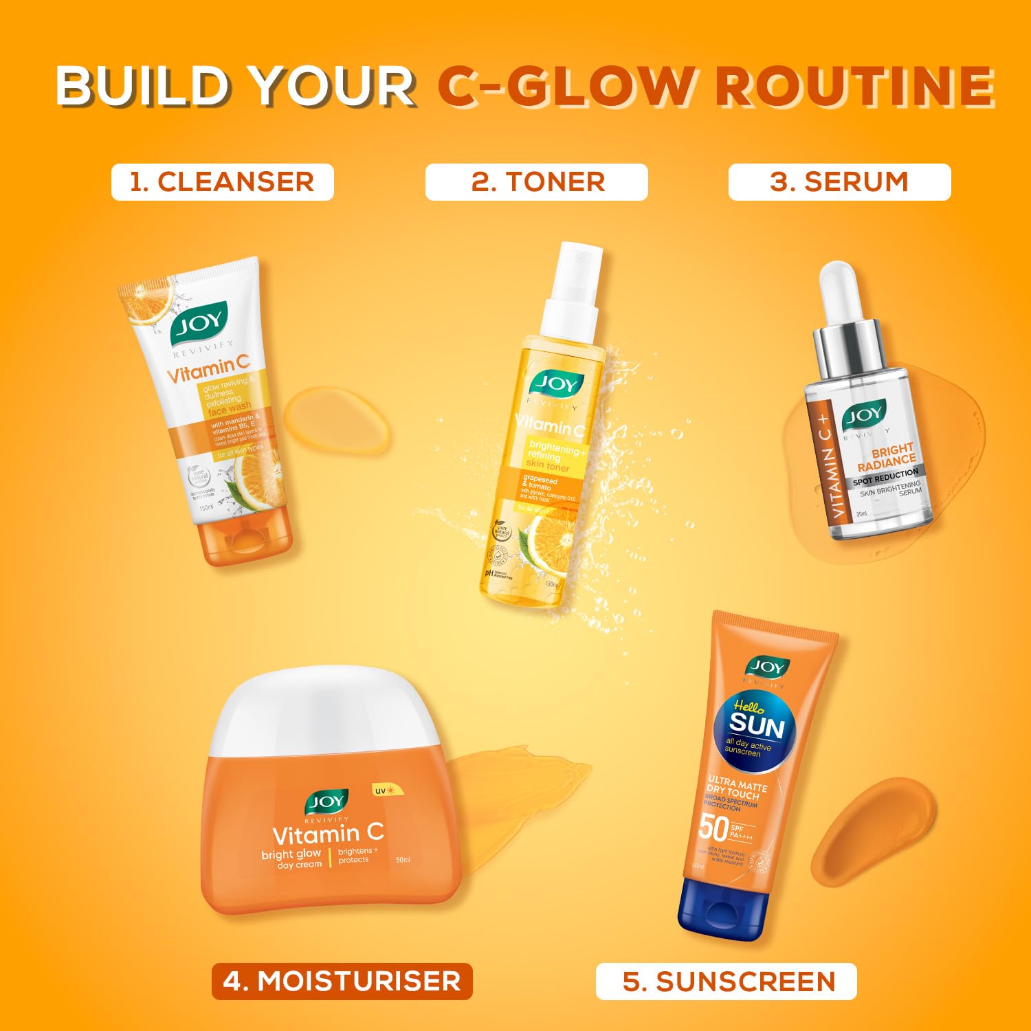 Joy Vitamin C Skin Brightening Face Cream with Kakadu Plum for Brighter Skin in 4 Days – view 6