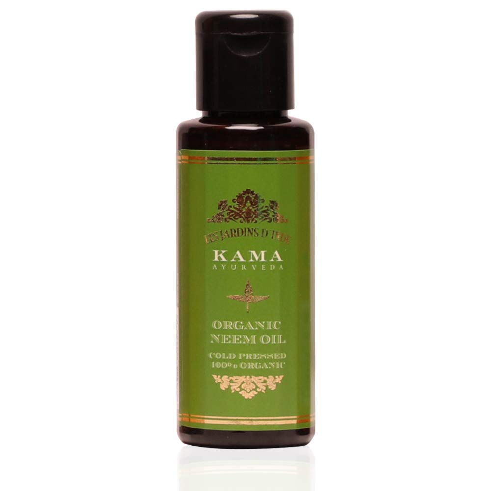 Kama Ayurveda Organic Neem Oil 50 ml skincare oil bottle
