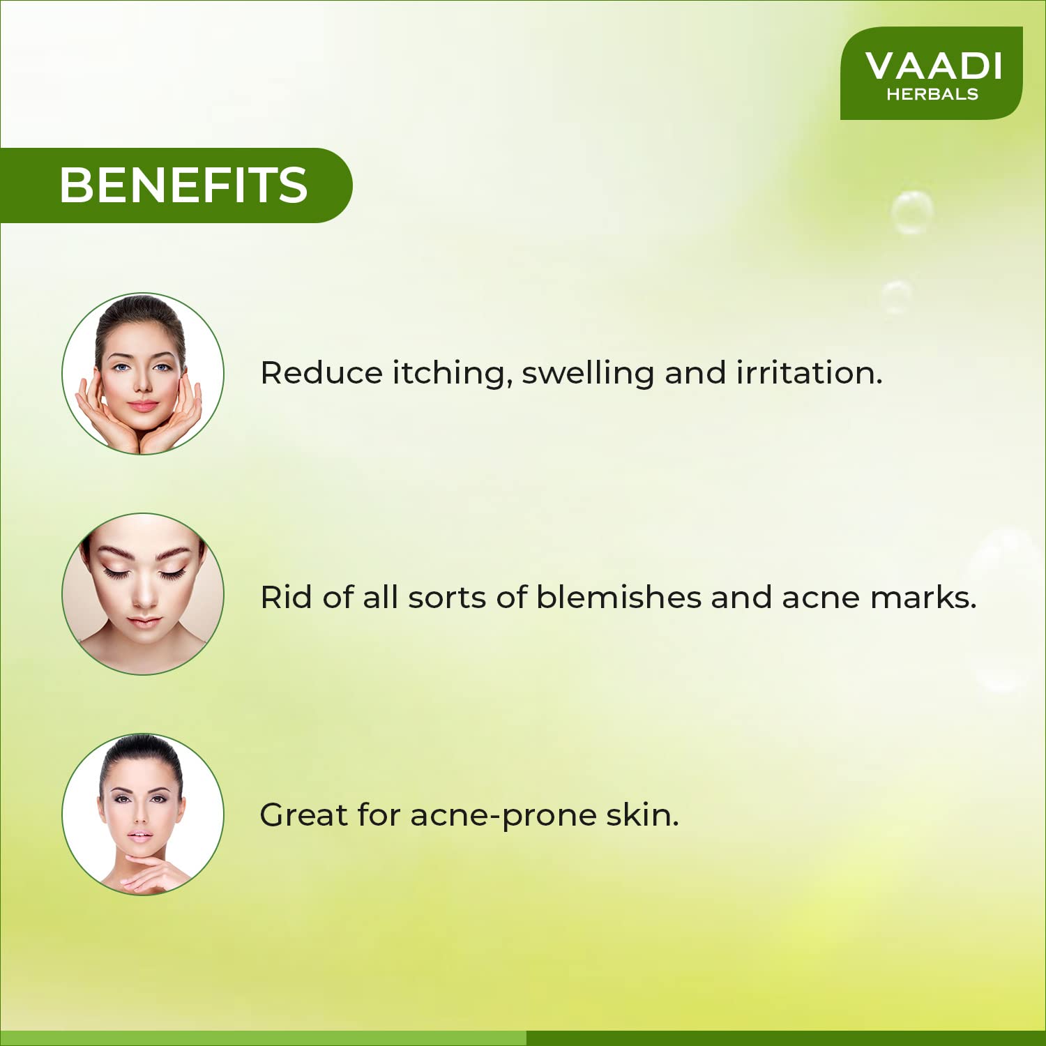 Vaadi Herbals Breezy Aloe Vera Soap, 75g – view 3