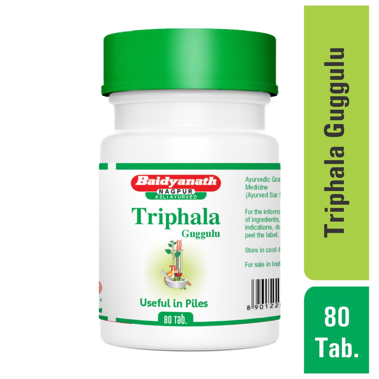 Baidyanath Asli Ayurved Triphala Guggulu 80 Tablets - Pack Of 2 – view 5
