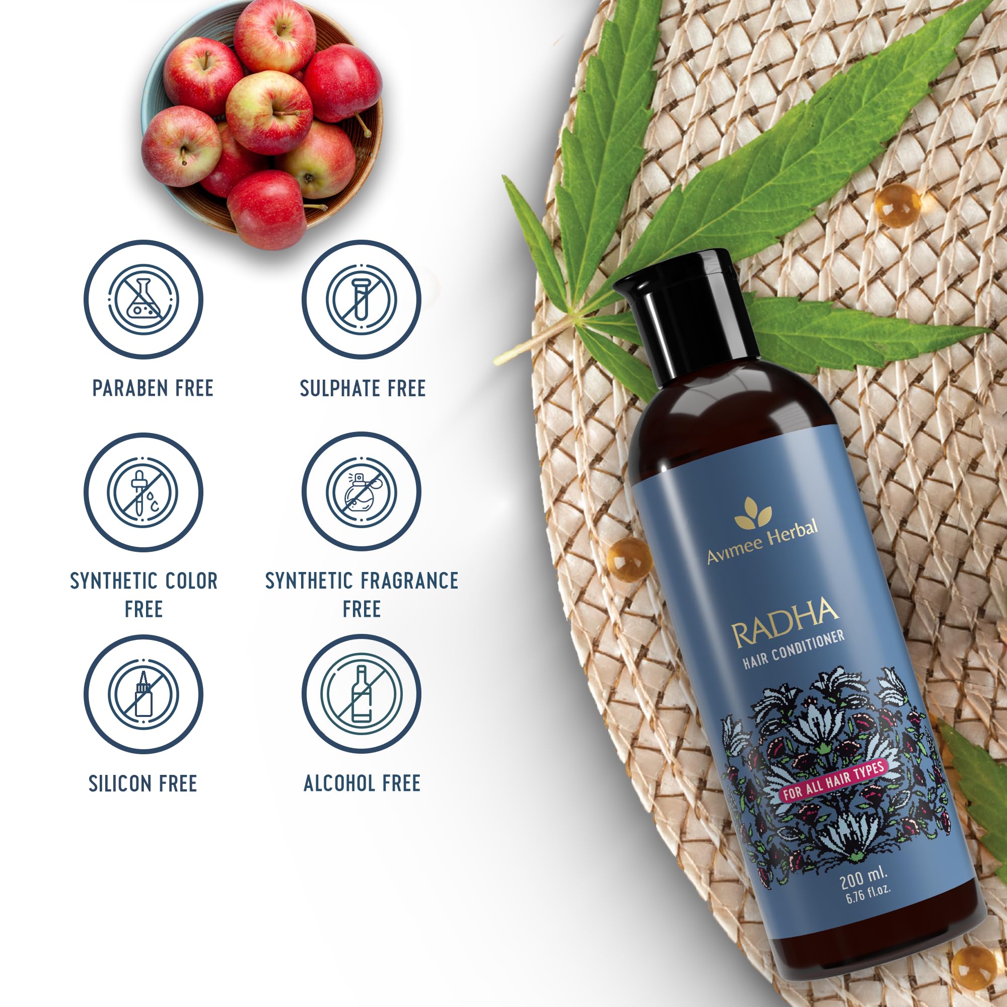 AVIMEE HERBAL Radha Hair Conditioner For All Hair Type – view 5