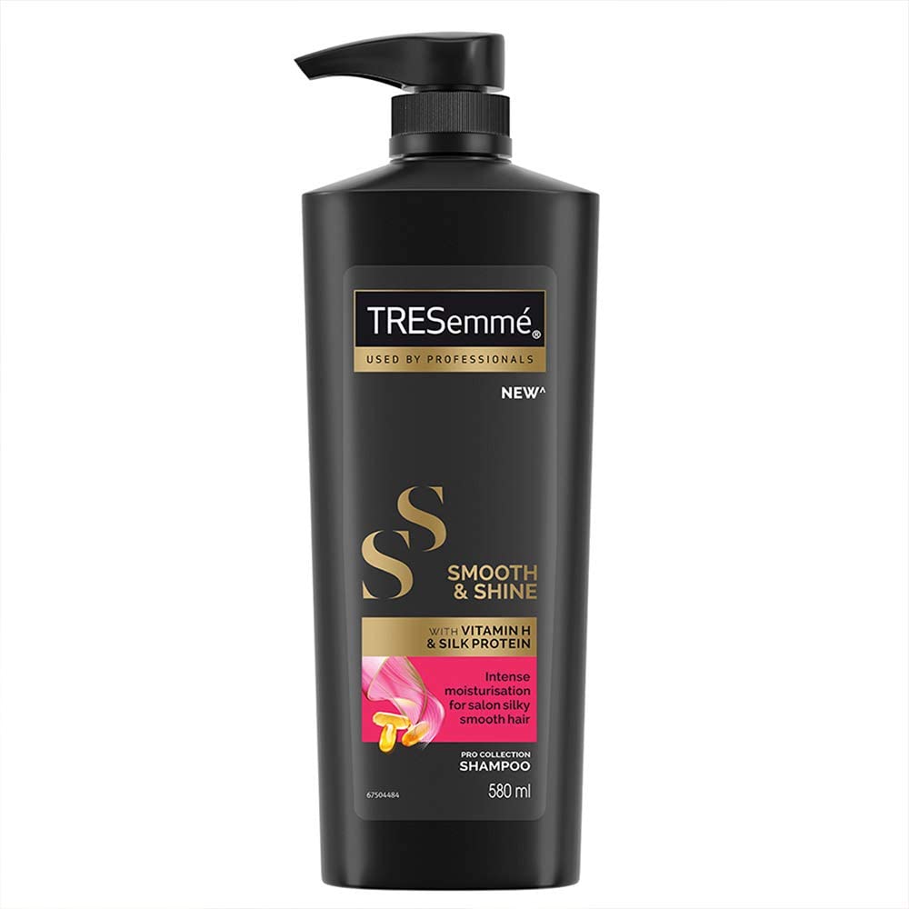 TRESemmé Smooth and Shine Shampoo 580 ml packaging shot