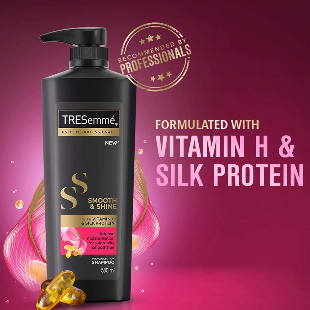 TRESemme Smooth and Shine Shampoo, 580ml – view 2