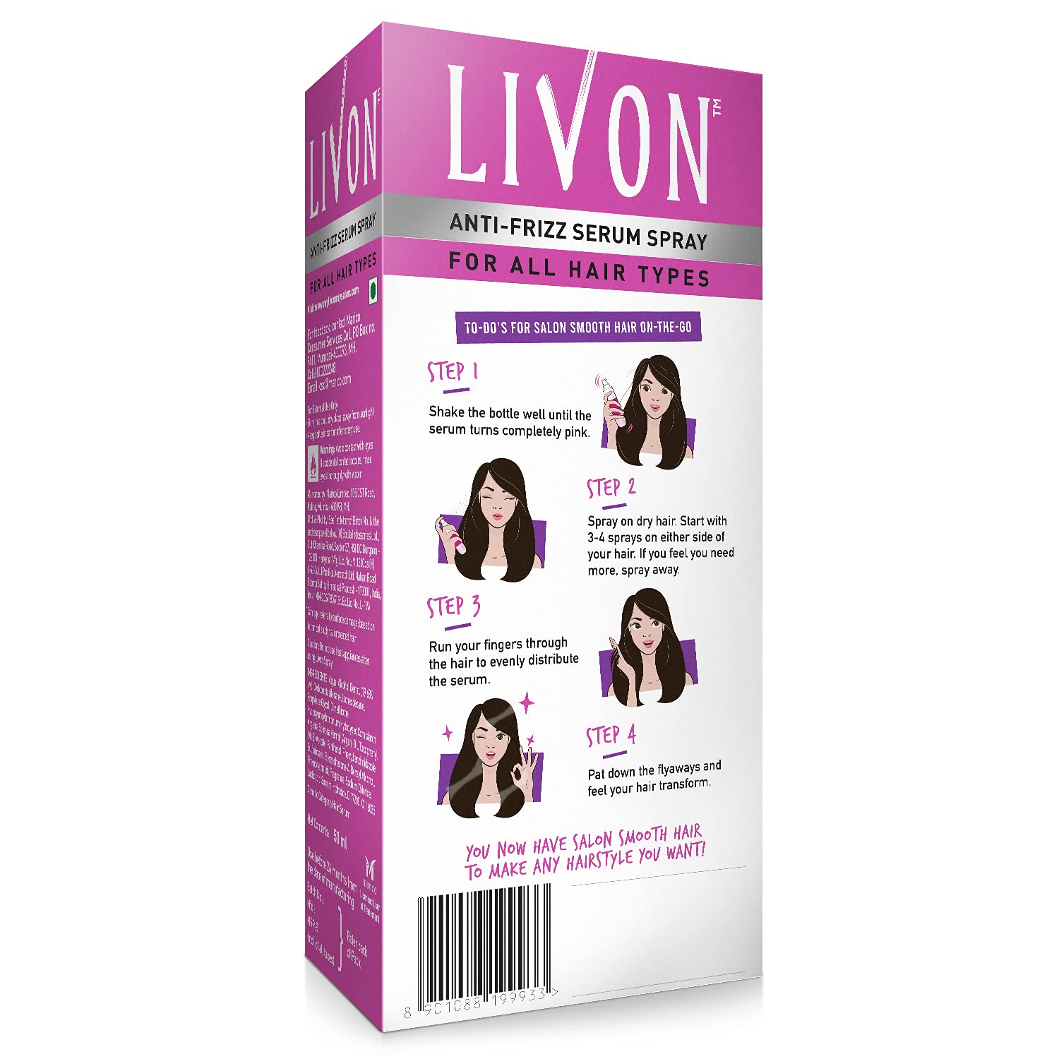 Livon Shake & Spray Serum for Women & Men – view 9