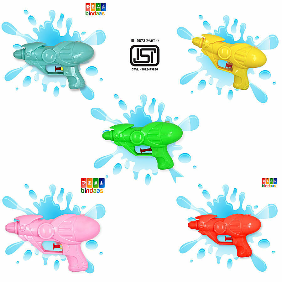 DealBindaas Holi Pichkari Water Gun Toy - Easy To Handle, Lightweight, M100 1 pc – view 2