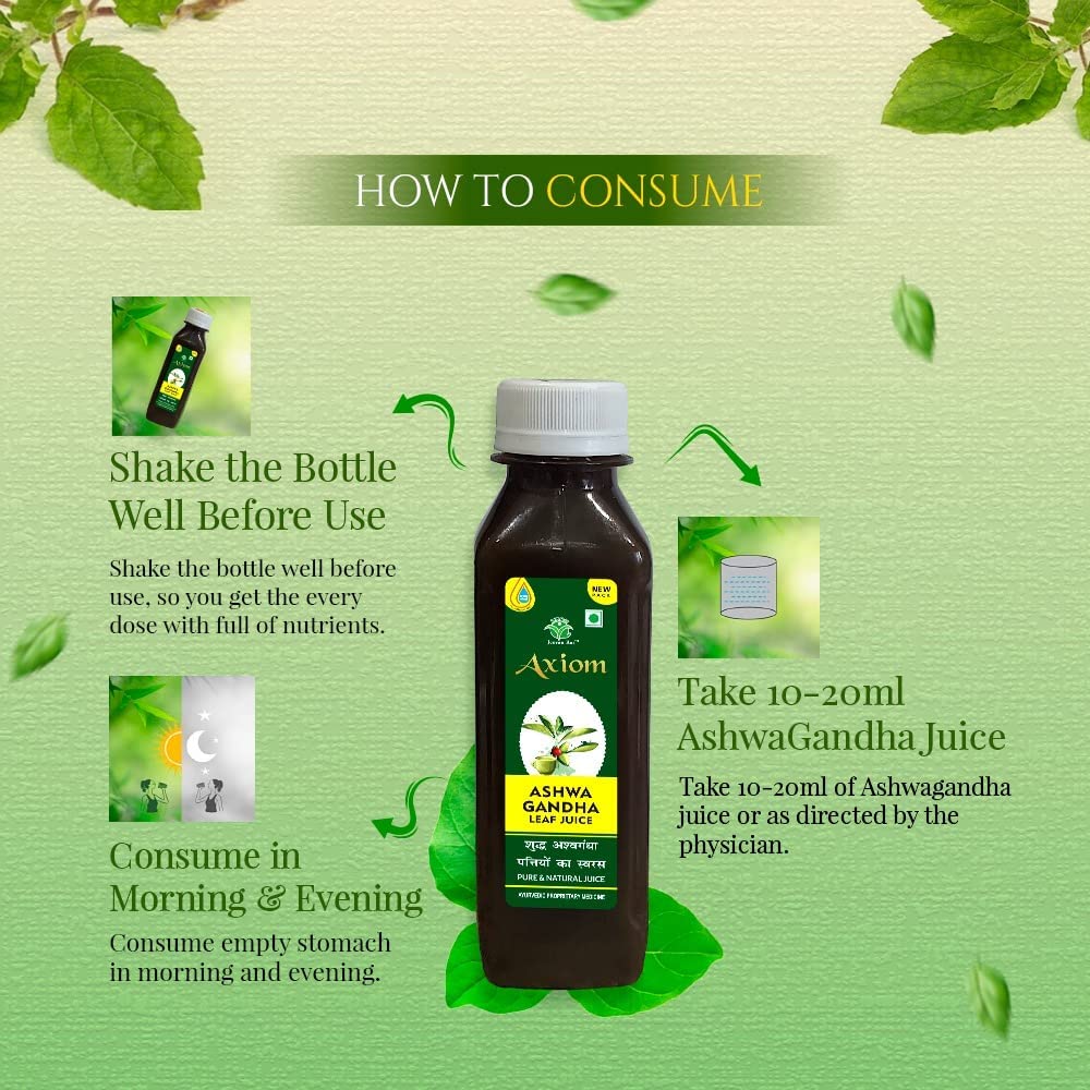 Axiom Immunity Booster Pack of Royal Ayurvedic Chyawanprash 1kg & Ashwagandha Leaf juice 160 ml – view 7