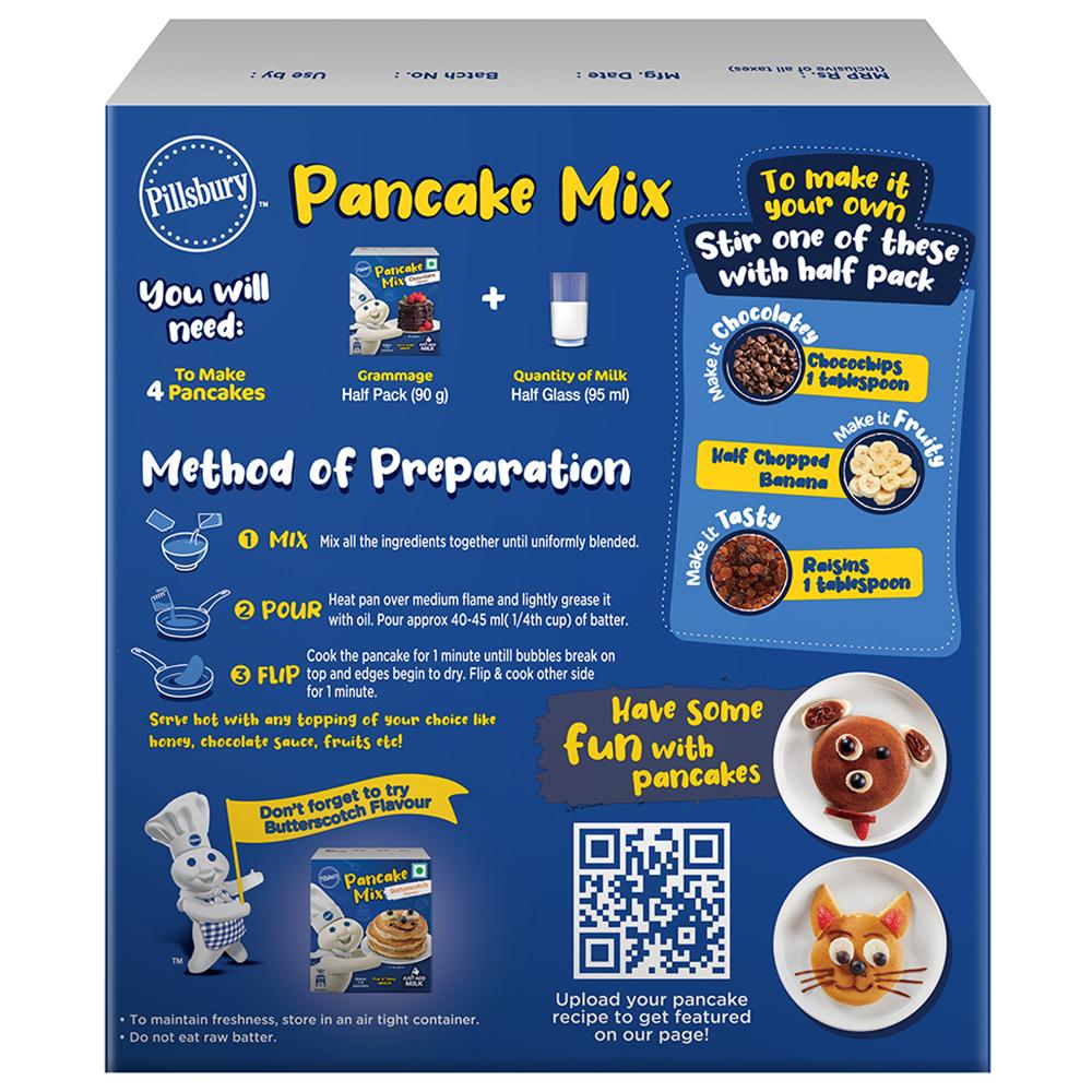 Pillsbury Chocolate Flavour Pancake Mix 180 G – view 2