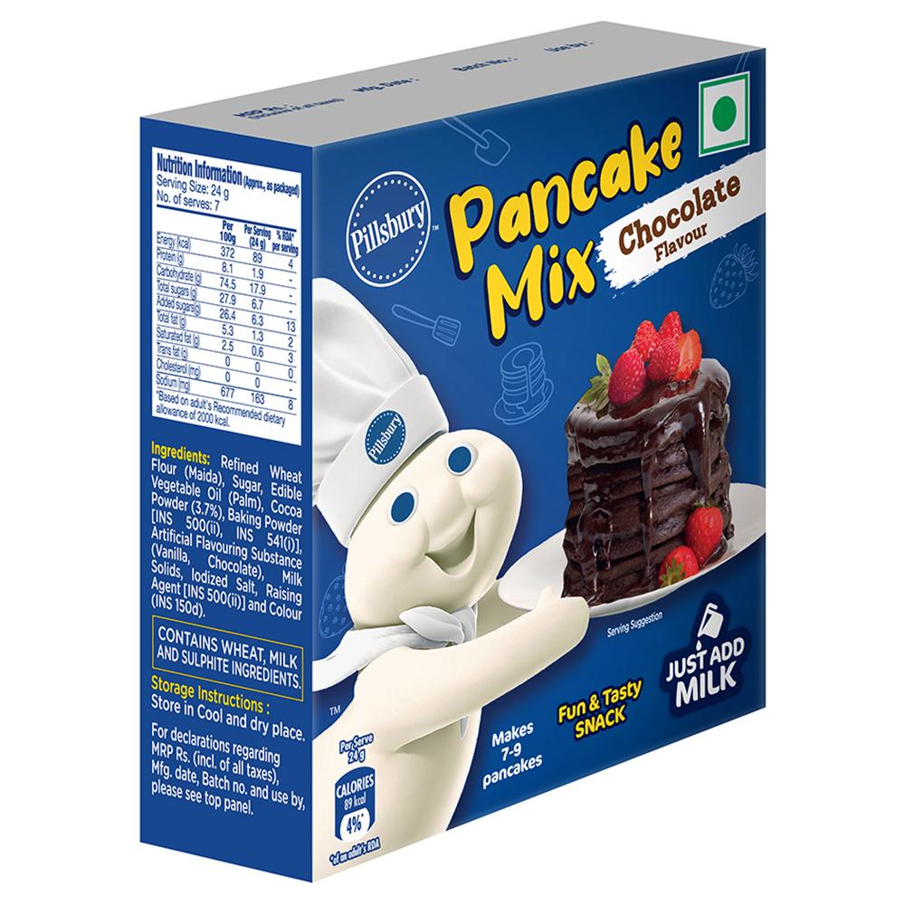 Pillsbury Chocolate Flavour Pancake Mix 180 G – view 3