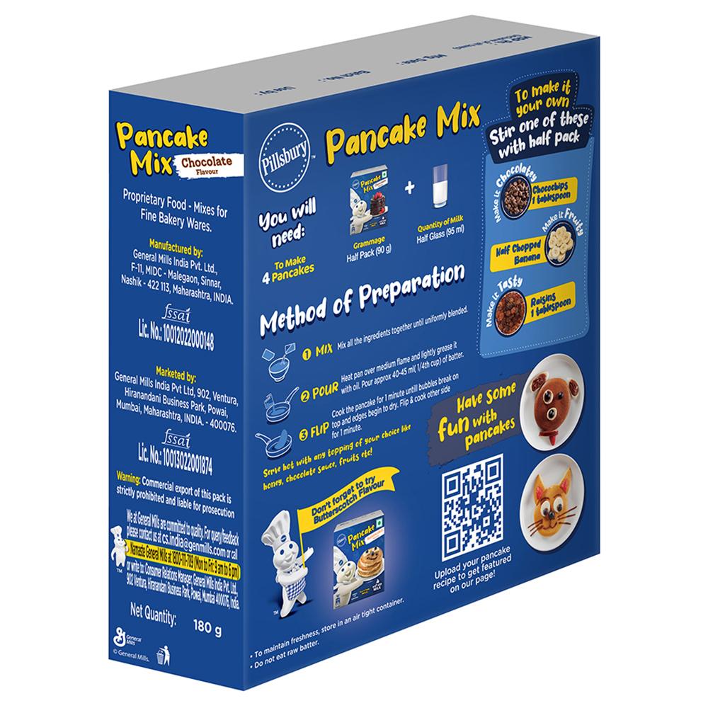 Pillsbury Chocolate Flavour Pancake Mix 180 G – view 4
