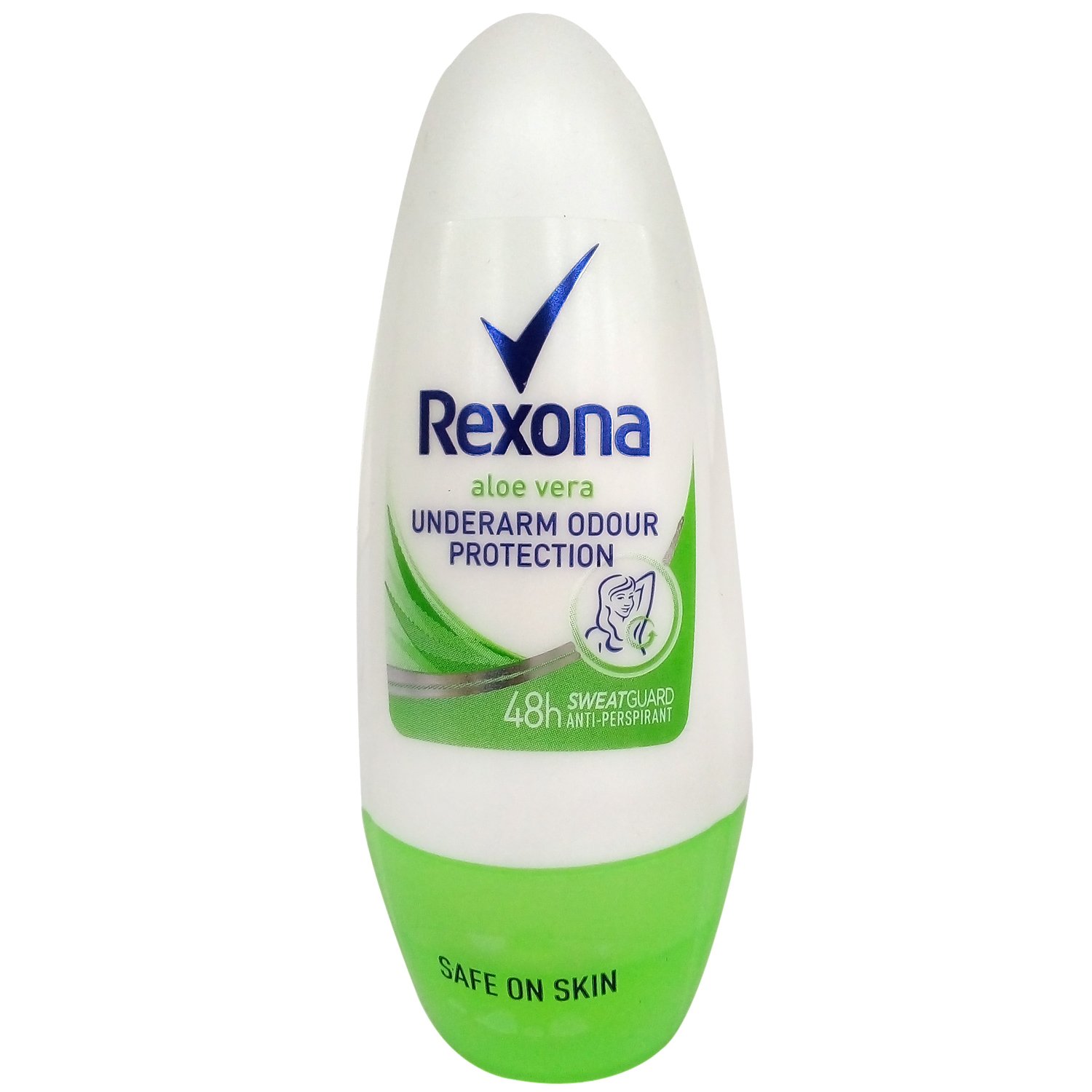 Rexona underarm odour protection aloe vera roll-on for unisex use