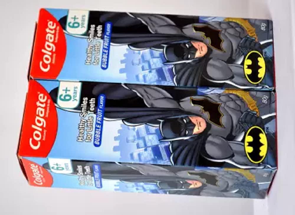 Colgate Kid 6+ Years Toothpaste... Batman Toothpaste (80 g, Pack of 2) – view 2