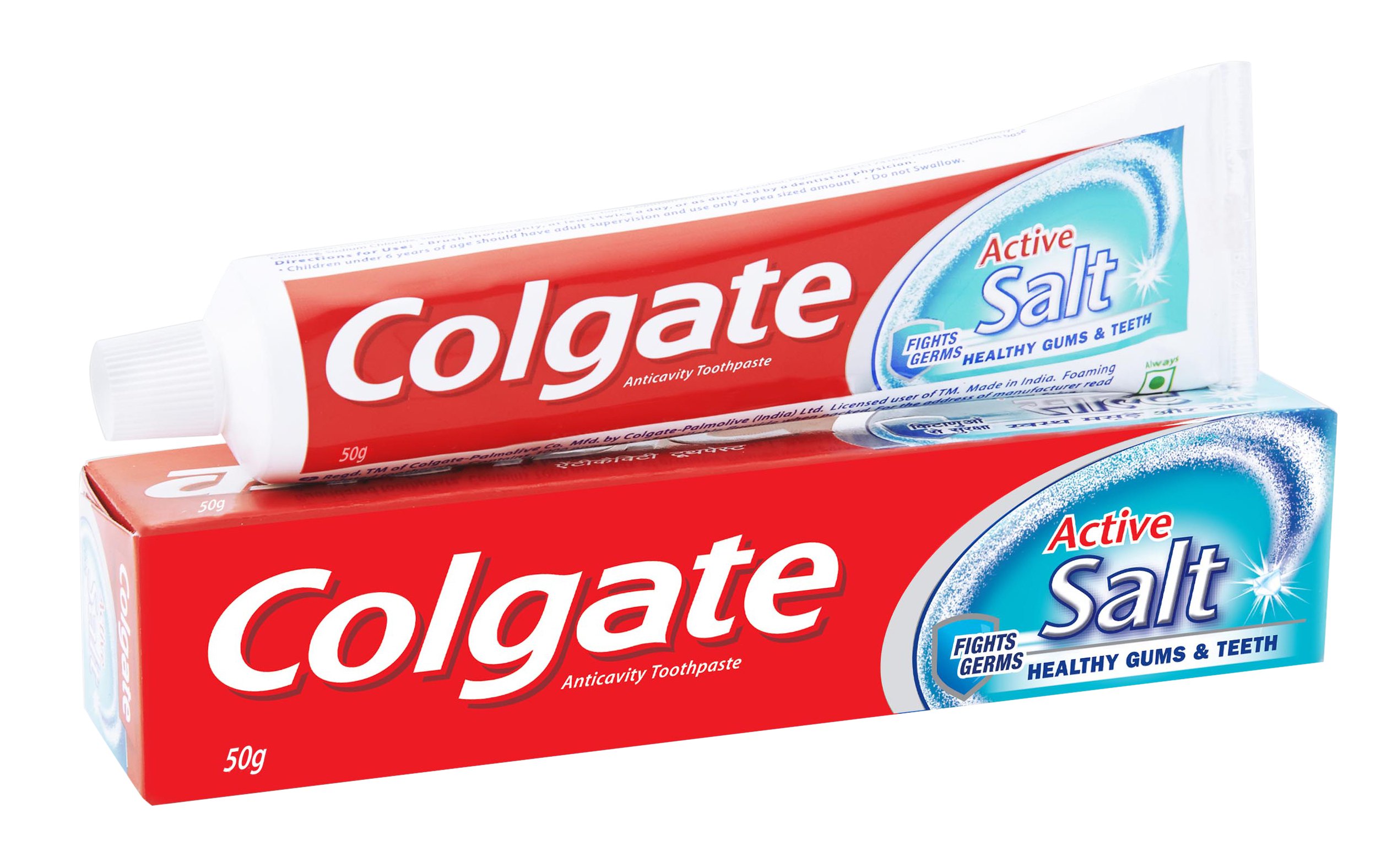 Colgate Toothpaste Active Salt - 50 g (Salt) – view 3