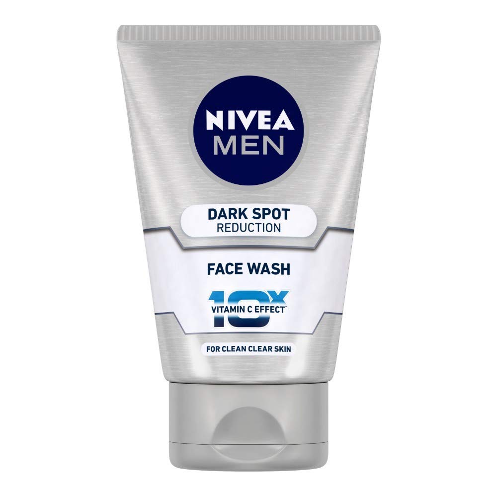 Nivea Men Face Wash, Dark Spot Reduction, 100g & Sun, Moisturising Lotion, SPF 50, 125ml – view 3