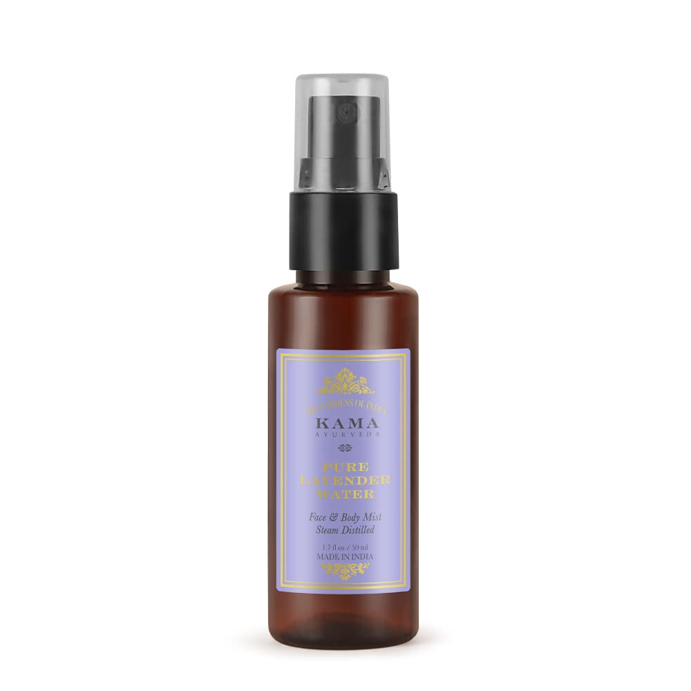 50 ml Kama Ayurveda lavender water floral mist bottle
