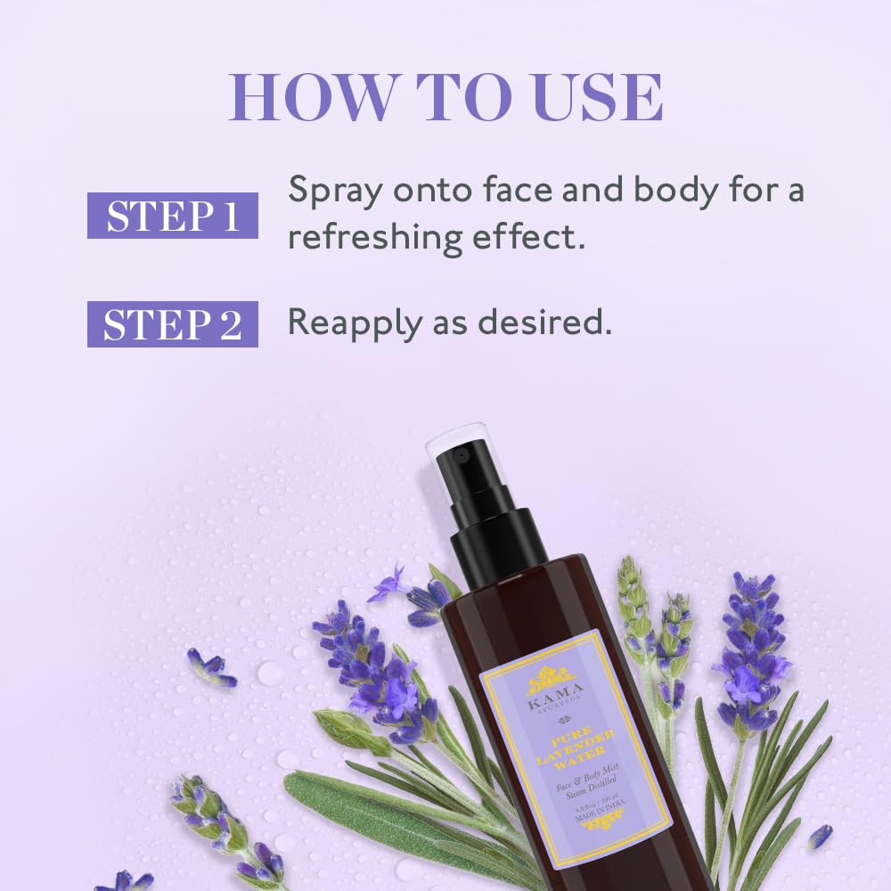 Kama Ayurveda Pure Lavender Water, 50ml – view 4