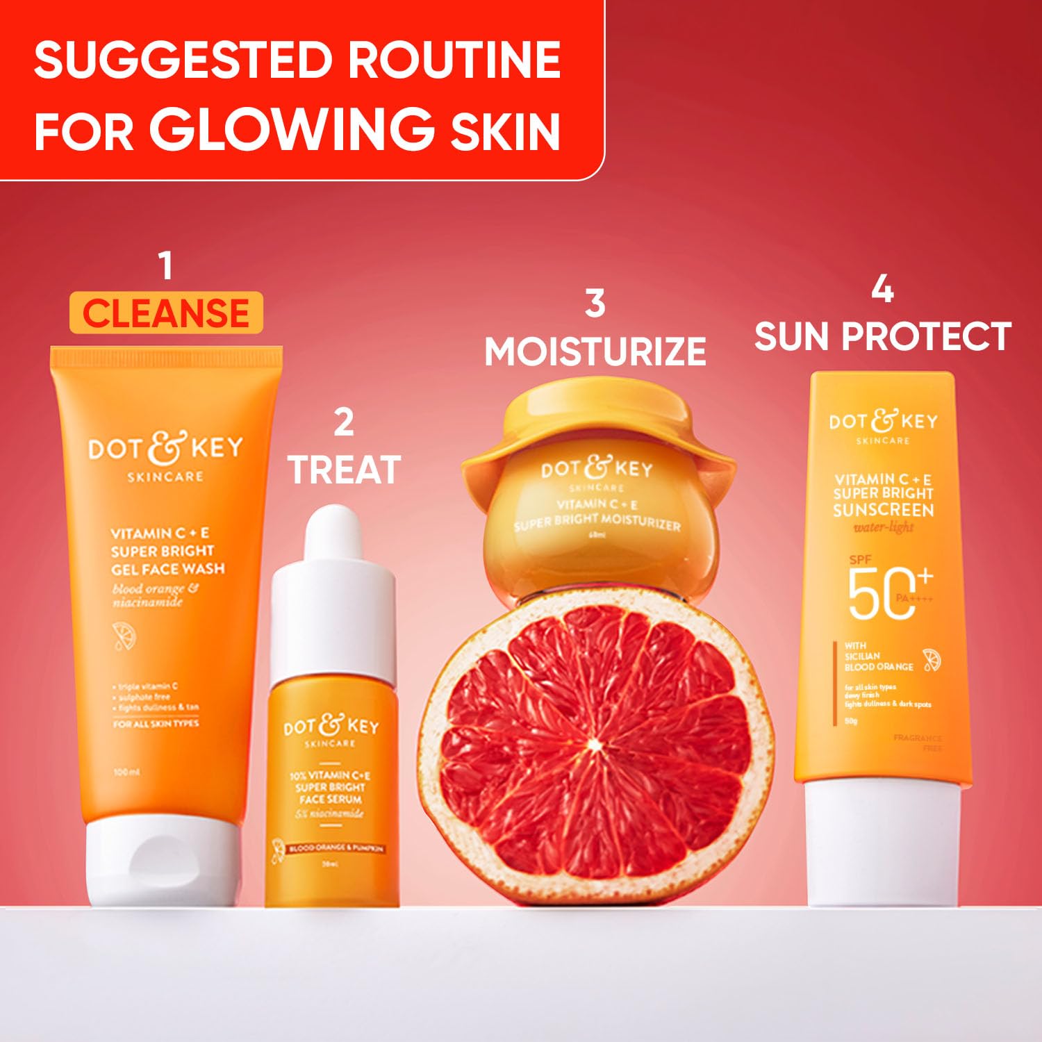 DOT & KEY Vitamin C + E Super Bright Gel Face Wash For Glowing And Brightening Skin – view 6