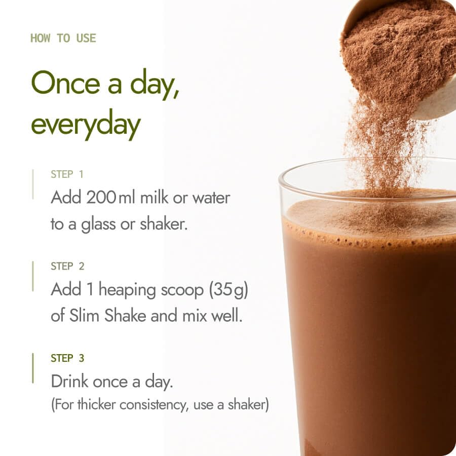 Kapiva Chocolate Slim Shake - Meal Replacement Drink Powered With 7 Ayurvedic Herbs For Healthy Weight Control & Management – view 6