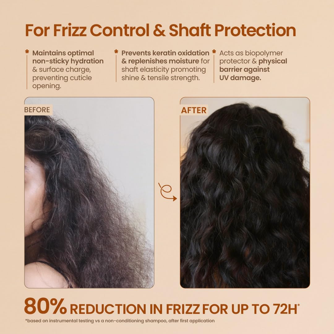 Nat Habit Methi Hair Jal Post-Wash Serum Spray for 80% Frizz Reduction up to 72H, Hair Protection & Smoothening with Roasted Methi, Mulethi & Pro-Vitamin B5 – view 3