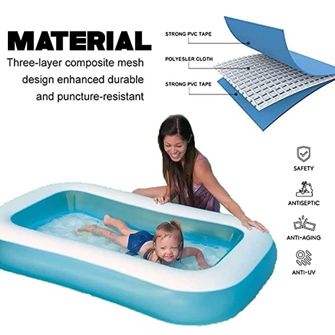 Toy Imagine Swimming Pool for Kids 5.5 Feet (65 X 39 X 10H) – view 6