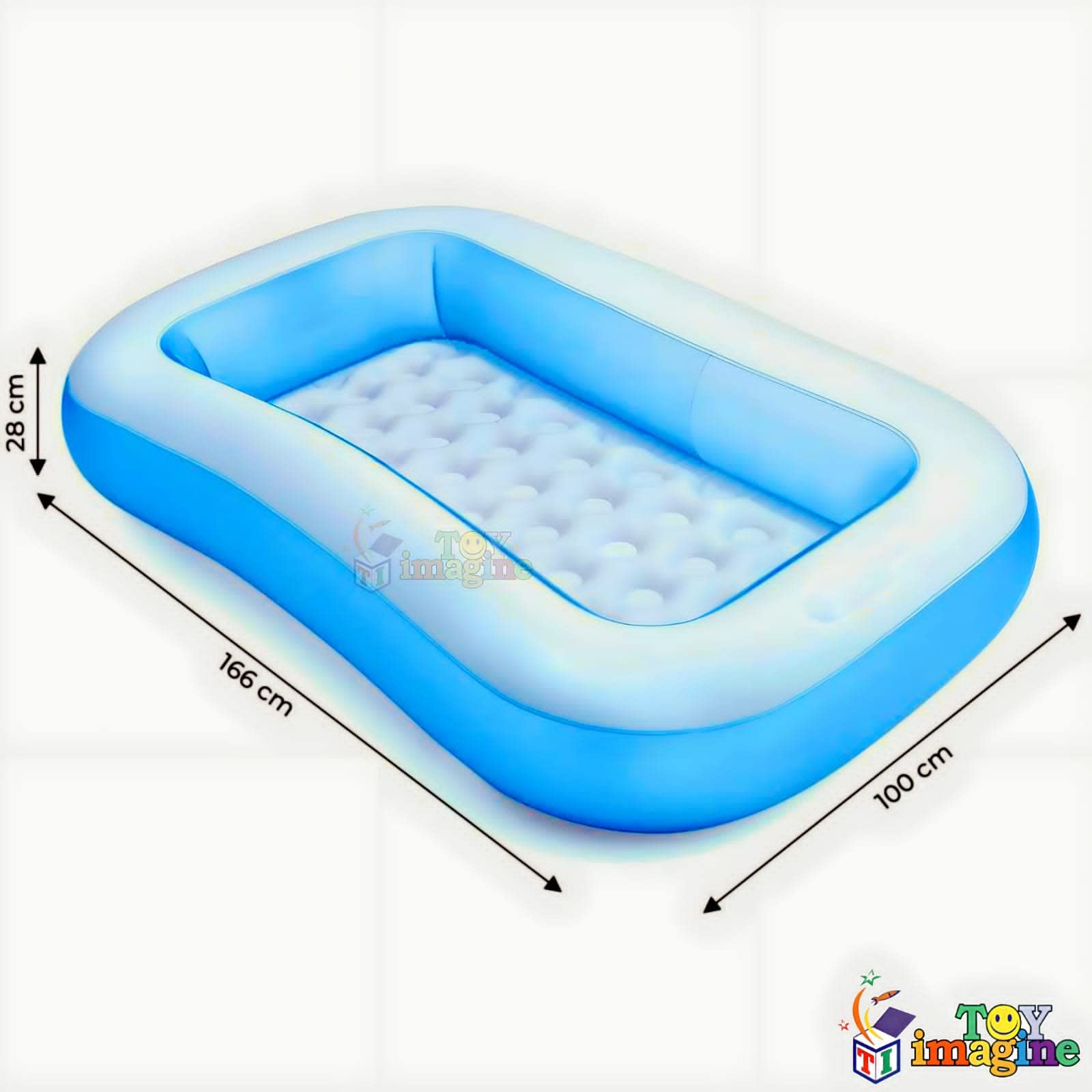 Toy Imagine Swimming Pool for Kids 5.5 Feet (65 X 39 X 10H) – view 7