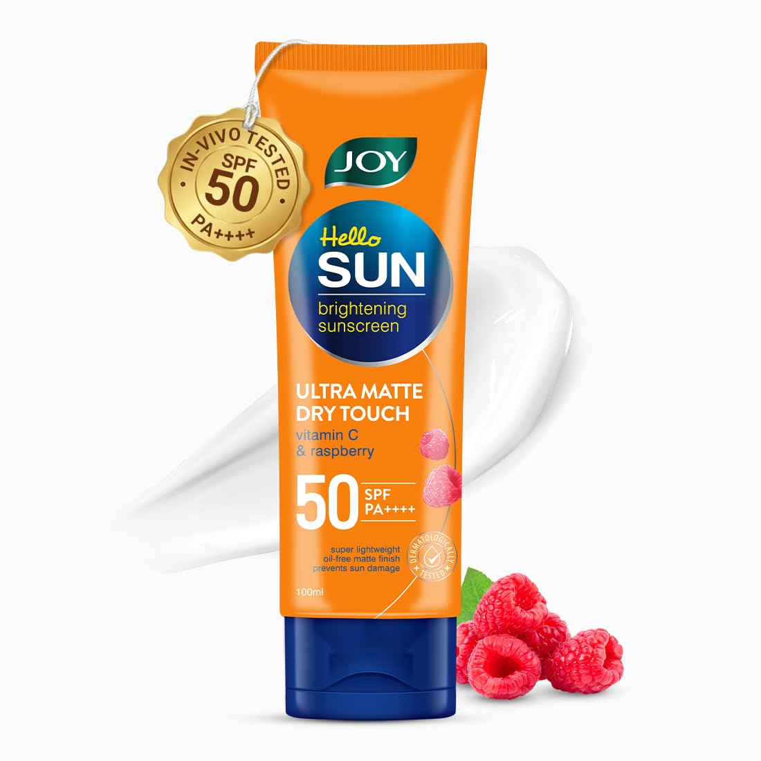 Joy Hello Sun sunscreen cream pack for hero product image