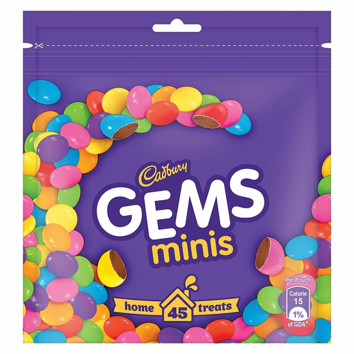 Cadbury Gems Home Treats Birthday Pack, 5 X 142.2 G – view 2