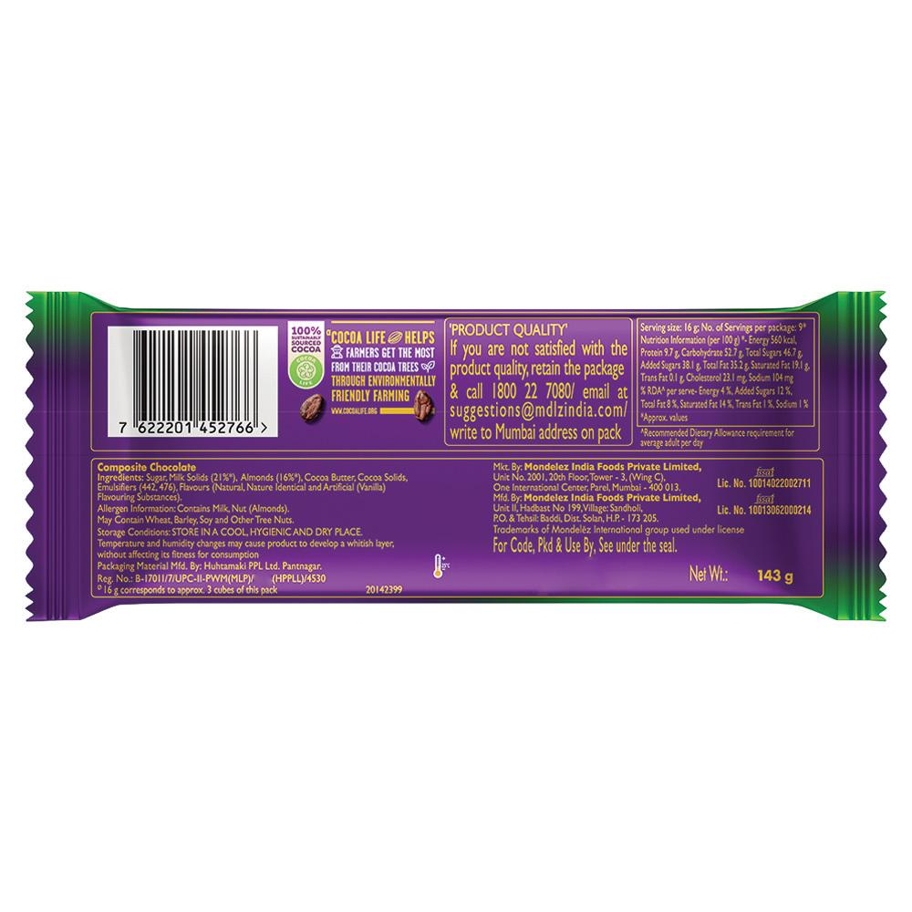 Cadbury Dairy Milk Silk Roast Almond Chocolate 143 G – view 2