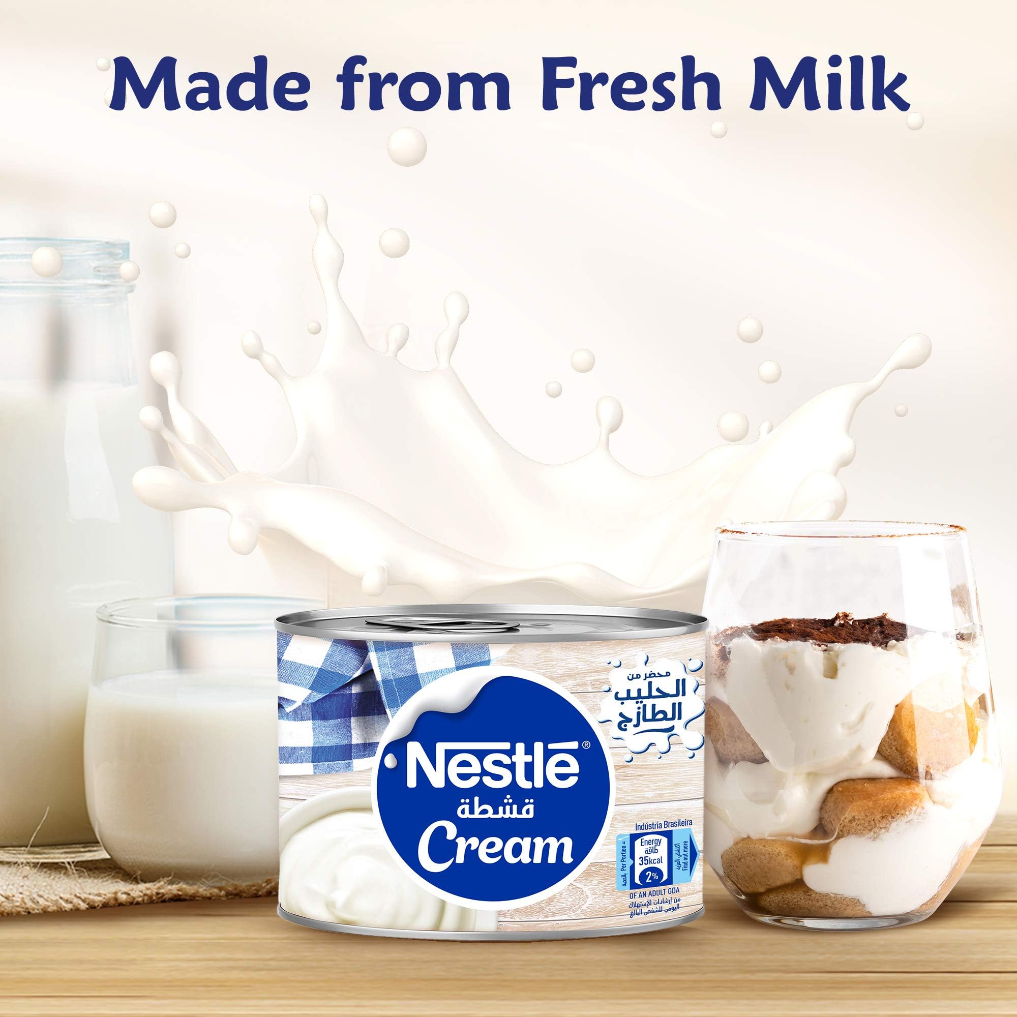 Nestle Cream Original Flavor - 160G, White &Blue, Medium – view 5