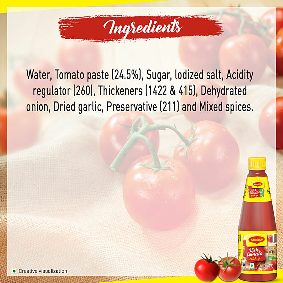 MAGGI  Rich Tomato Ketchup - Made With Real Tomatoes 970 g – view 4