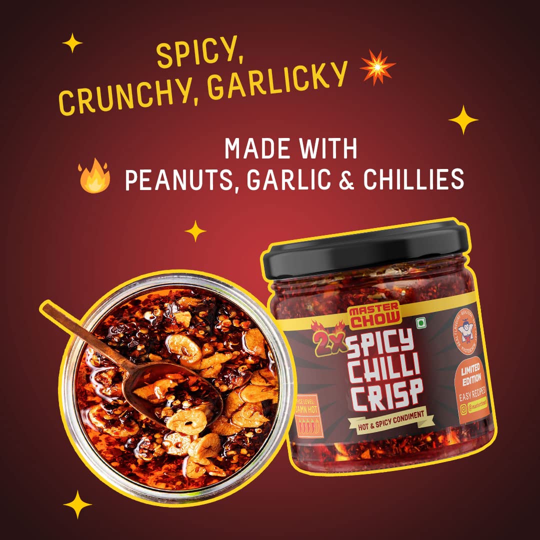 MasterChow Limited Edition 2X Chilli Garlic Crisp – view 2