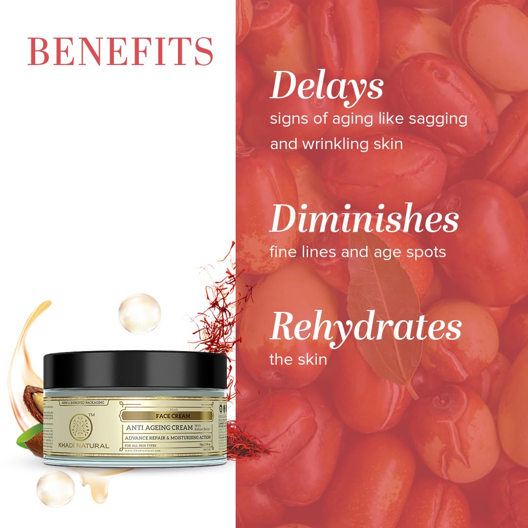 Khadi Natural Anti Ageing Cream, 50g – view 2