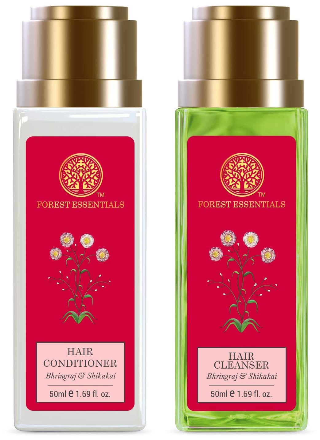Forest Essentials shampoo for dry dull damaged hair 50 ml