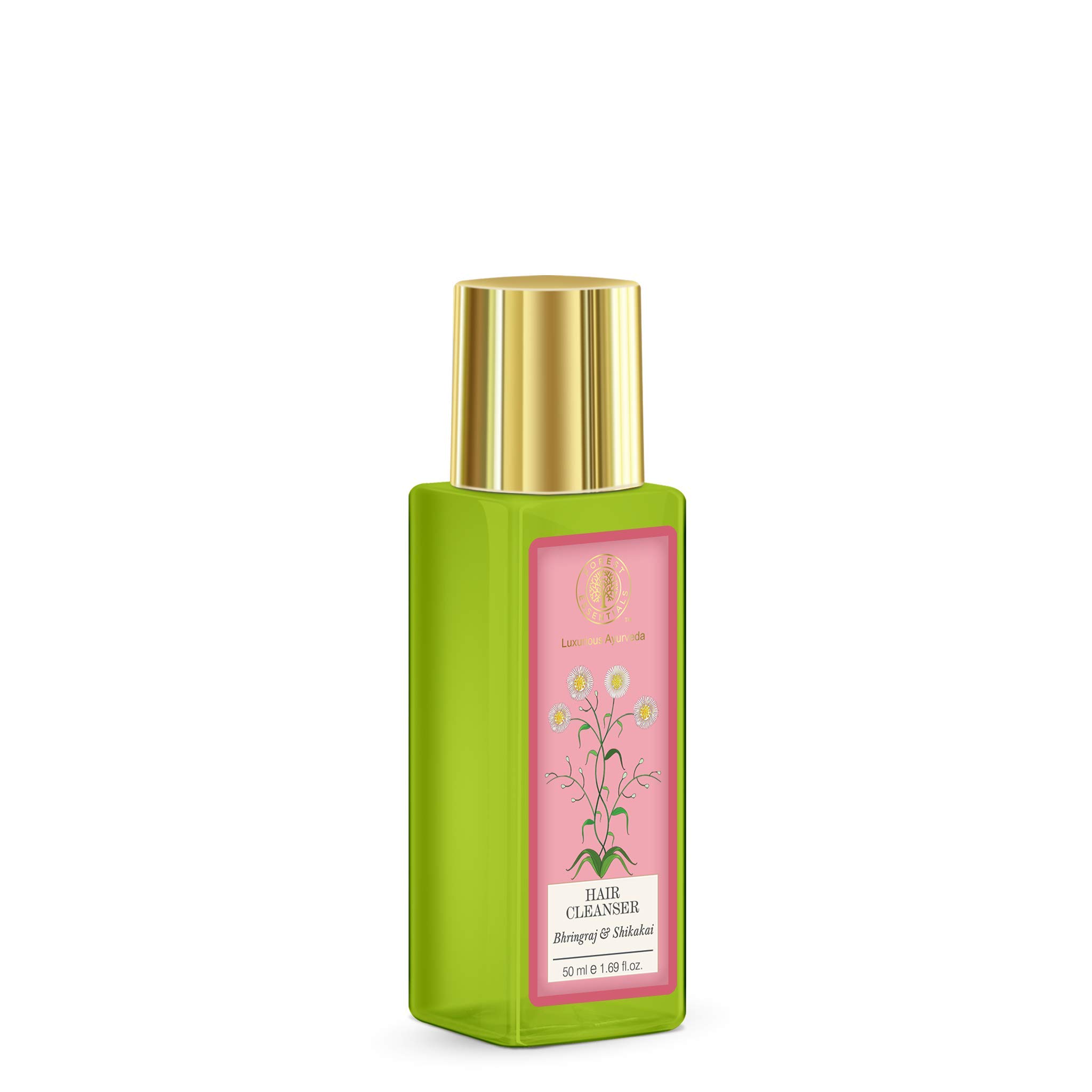 Forest Essentials Hair Cleanser Bhringraj and Shikakai, 50ml & Forest Essentials Hair Conditioner Bhringraj and Shikakai, 50ml – view 3