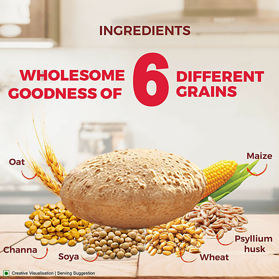 Aashirvaad Atta/Godihittu - Multigrains 1 kg – view 3