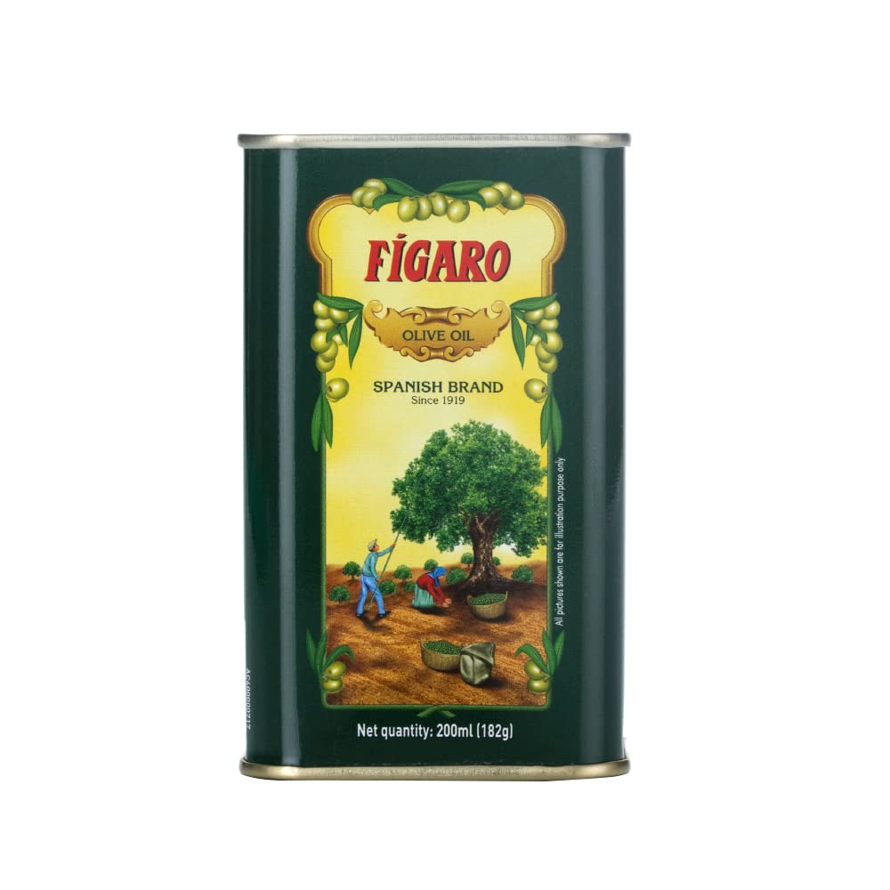 Fígaro Olive Oil- Multipurpose Pure Olive Oil- Imported from Spain- 200ml Tin