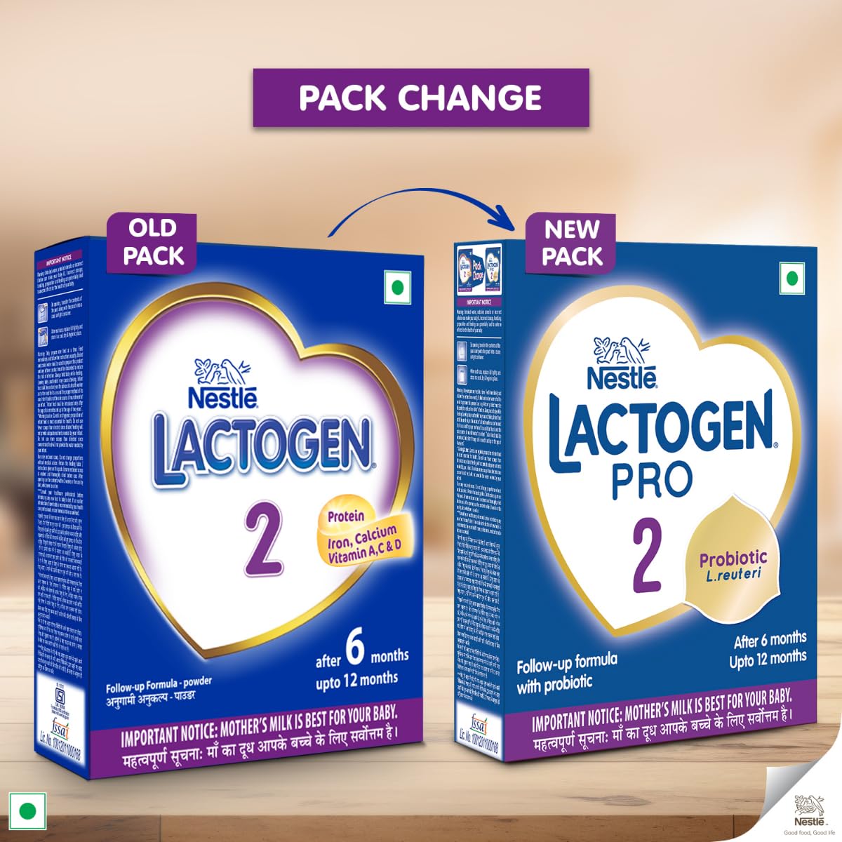 Lactogen Pro 2 Powder, Follow-Up Formula With Probiotic, Infant, After 6 Months Up To 12 Months, Bag-In-Box Pack, 400G – view 2