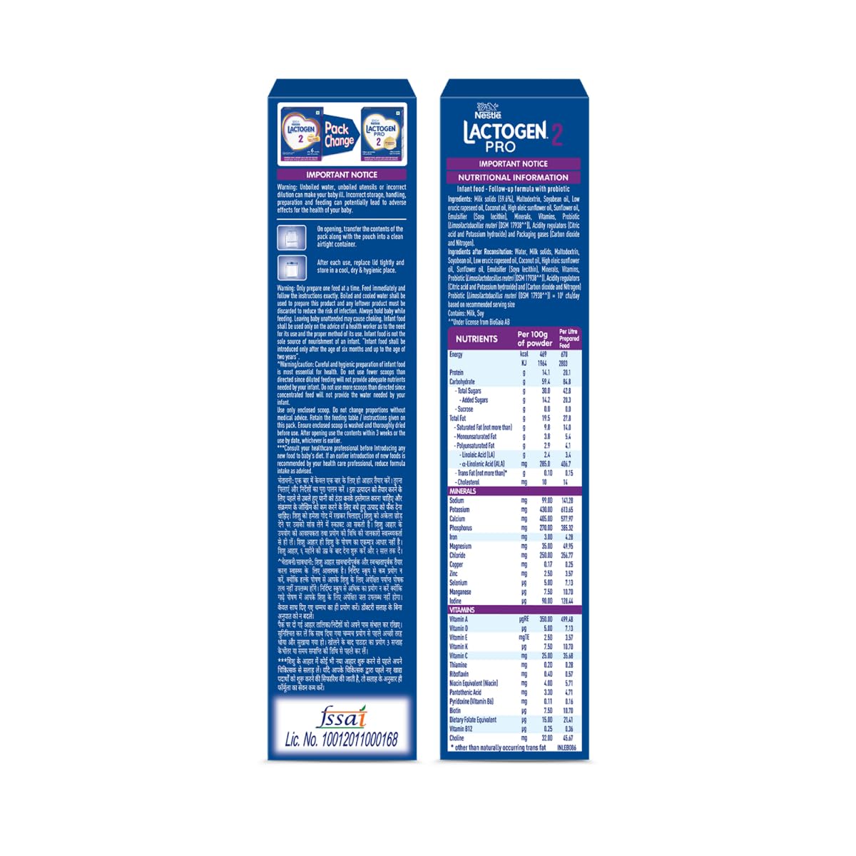 Lactogen Pro 2 Powder, Follow-Up Formula With Probiotic, Infant, After 6 Months Up To 12 Months, Bag-In-Box Pack, 400G – view 4