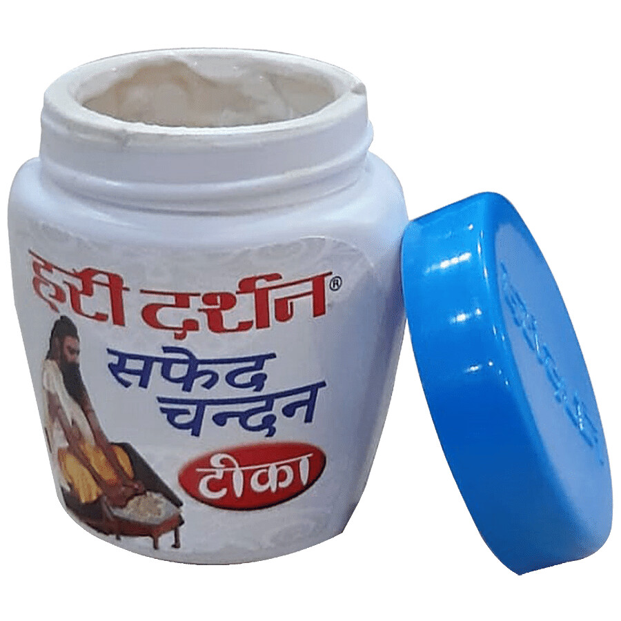 Hari Darshan Chandan Tika - White 40 g – view 2