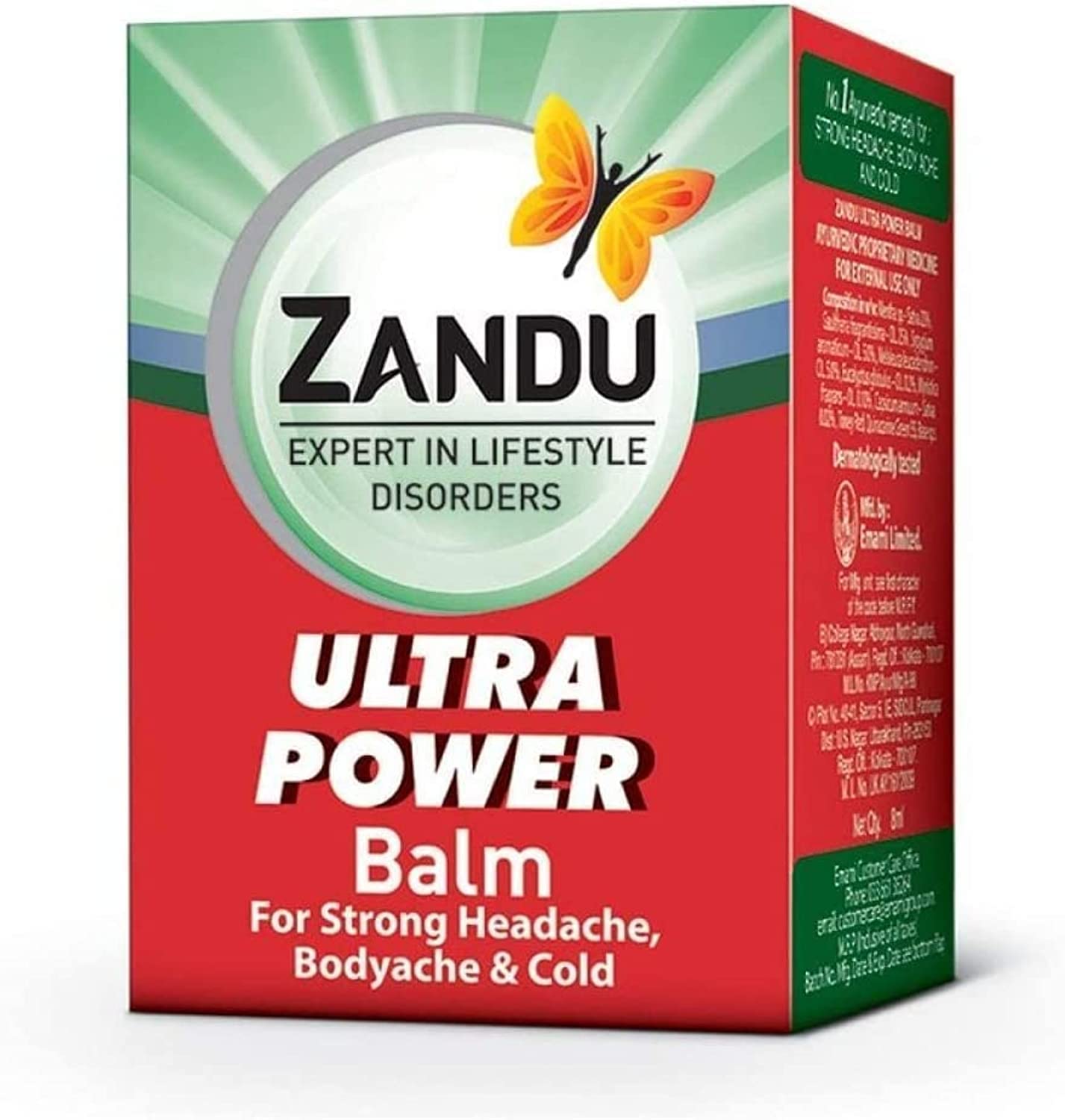 Zandu Balm Ultra Power -  25ml – view 1
