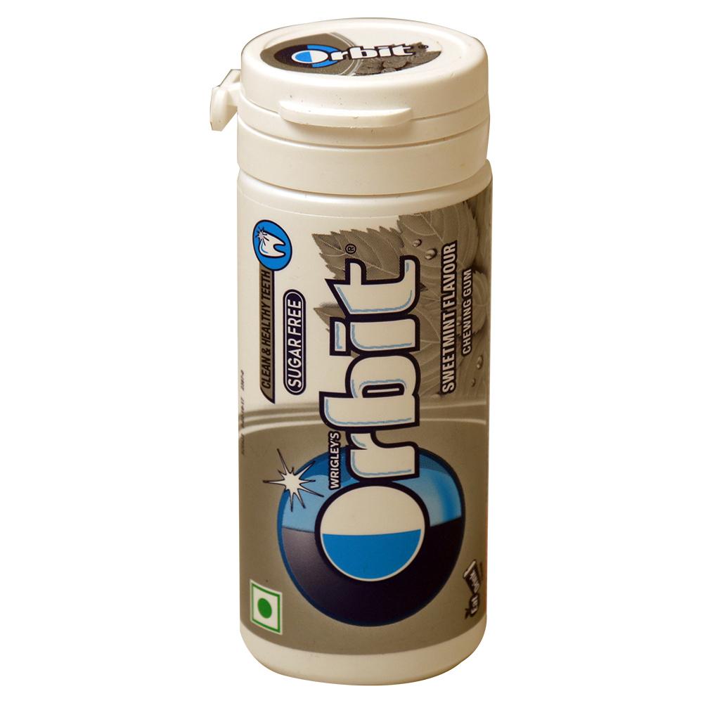 Orbit Sweetmint sugar free chewing gum 22 g tube pack